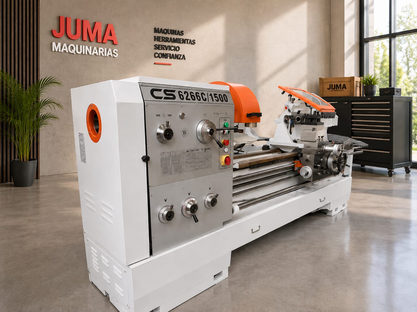 Torno Paralelo CS6266C x 1500mm